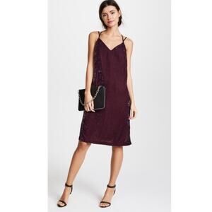 NWT Splendid Crushed Velvet Strappy Dress Size Small